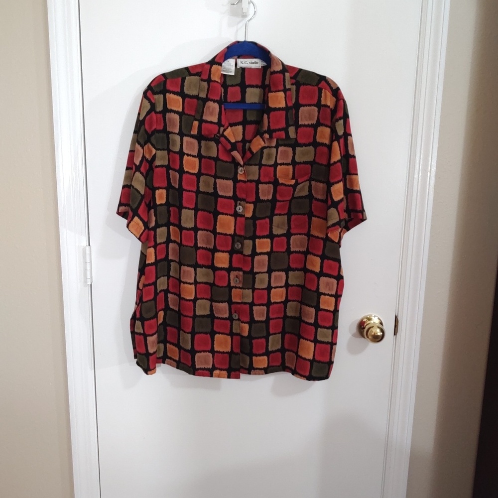 K C Studio Blouse size 18W